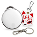 NIJITAG Item Finder with Leather Fox Case