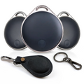 NIJITAG Item Finder with Classic Suede Case