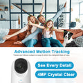 Linkstyle MIRA II Baby Monitor Camera, 2K QHD WiFi Indoor Security Camera